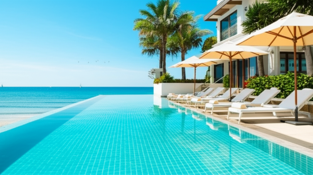 Luxury pool maintenance services in Tampa Bay, Florida