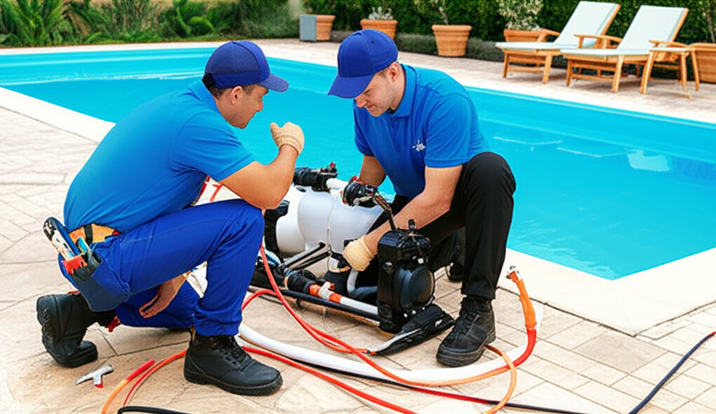 Pool equipment repair and installation services in Tampa
